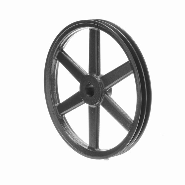 2 Groove Cast Iron Fhp - Finished Bore Sheave, 2AK124X 1 3/16